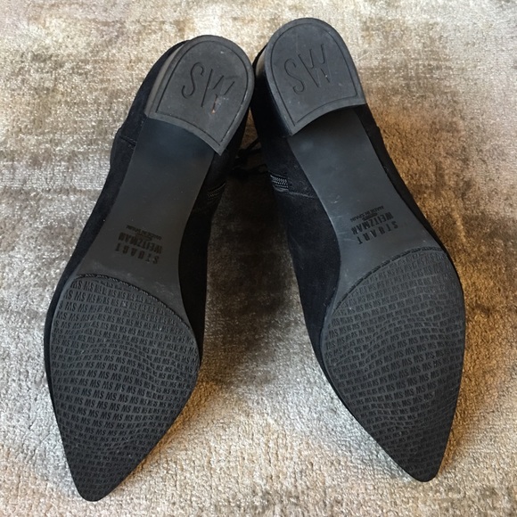 Stuart Weitzman Suede Zepher Booties - Picture 7 of 8